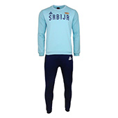 Peak Serbia national basketball team ice blue-navy tracksuit 1906