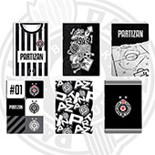 Notebook A4 FC Partizan 2085