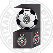 Pencil sharpener FC Partizan 2212