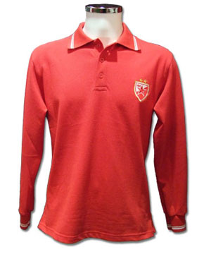 Polo shirt Red Star - long sleeve