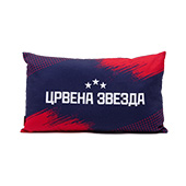 Pillow Red Star 30x50cm - navy blue