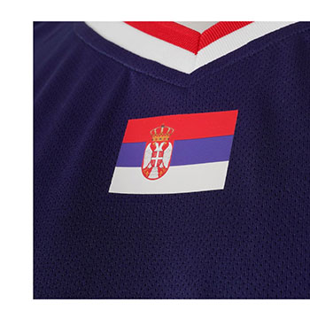 Peak Serbia national basketball team set for 2024/2025 and for Olympics with print - blue-5