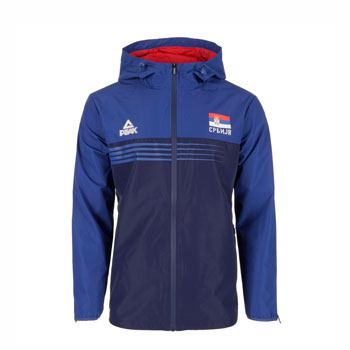 Peak Serbia national basketball team jacket/windbreaker 2024/25