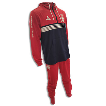 Peak Serbia olympic commitee tracksuit for OG in Paris - red-1