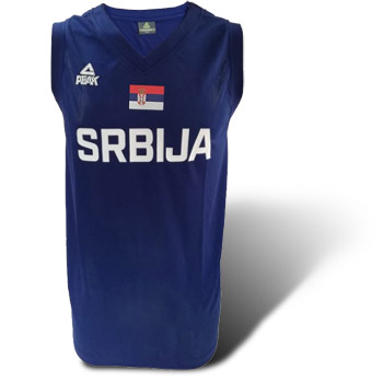 peak basketball jersey serbia