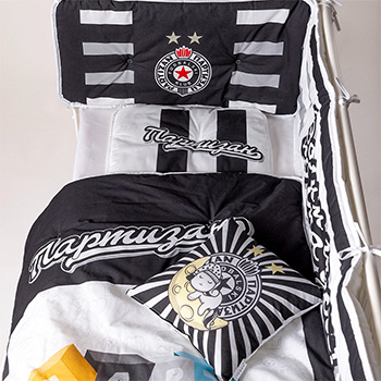 Bebi posteljina set FK Partizan 2488-1