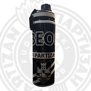 Black water bottle 