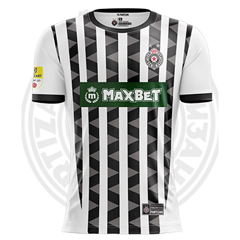 Kids jersey replica FC Partizan for season 24/25 with print 4144