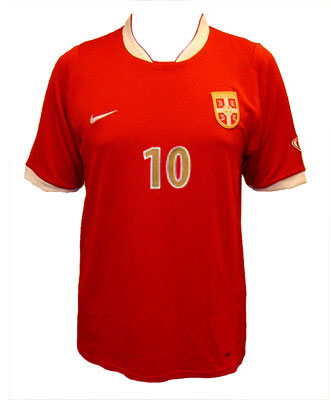 Offical NIKE Serbian football jersey 